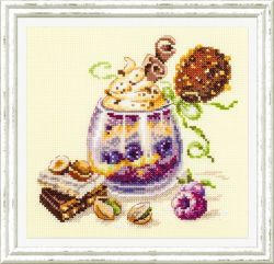 120-080 Набор для вышивания «Чудесная игла» "Шоколадный десерт"