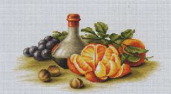 B2250 Набор для вышивания Luca-S "Натюрморт с апельсинами" по картине Катарины Кляйн