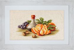 BL2250 Набор для вышивания Luca-S "Натюрморт с апельсинами" по картине Катарины Кляйн