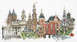 450 Набор для вышивания Thea Gouverneur "Амстердам"
