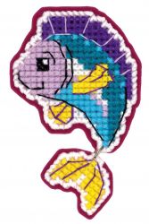 1622АС Набор для вышивания Риолис Магнит "Рыбка"