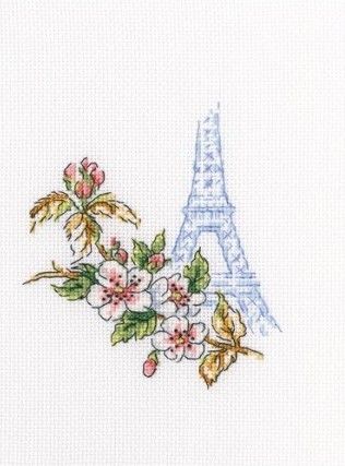 Набор для вышивания крестом РТО "Окно в Париж" С256