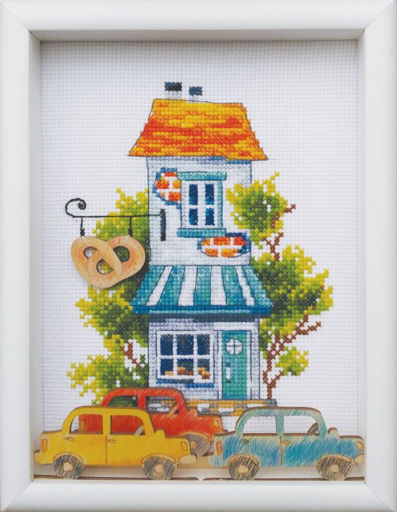 Набор для вышивания крестом РТО "Мой милый дом-3" МВЕ9008