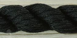 3101 Нитки ручного окрашивания OwlForest на основе DMC, пасма 8 метров Черный