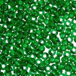 50060 Бисер зеленый прозрачный (Preciosa) 