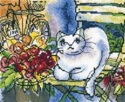 М471 Набор для вышивания РТО "Белый кот"
