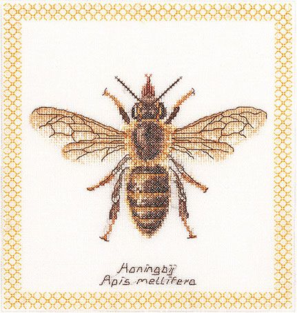 3017А Набор для вышивания Thea Gouverneur "Пчела"