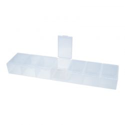 ОМ-148 Коробка для швейных принадлежностей Гамма пластик 28,3х6,2х3,3см