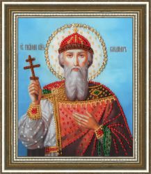 РТ-131 Набор для вышивания Золотое Руно "Икона Святого Равноапостольного Князя Владимира"
