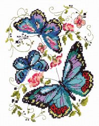42-03 «Синие бабочки» (Чудесная игла)
