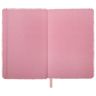 Ежедневник датированный 2023 А5 138x213 мм BRAUBERG "Marble", под кожу, розовый, 114019