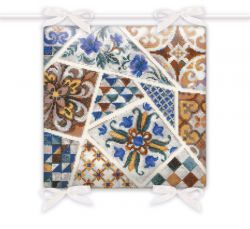 1871 Набор для вышивания крестом Риолис «Подушка «Мозаика»