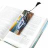 Закладка для книг 3D, BRAUBERG, объемная, "Мерседес", с декоративным шнурком-завязкой, 125768