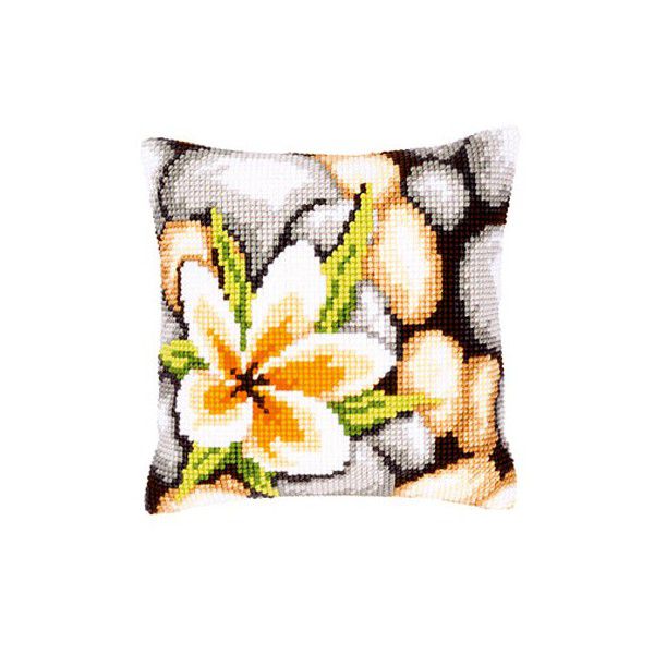 Набор для вышивания крестом Vervaco "Цветок в камнях" PN-0143706