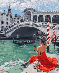 GX28616 Картина по номерам Paintboy "Отдых в Венеции"
